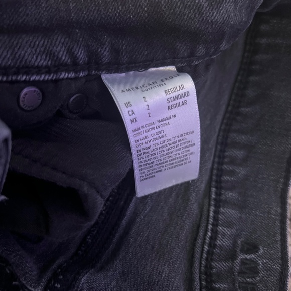 black American eagle jeans sz 2 - Picture 4 of 6